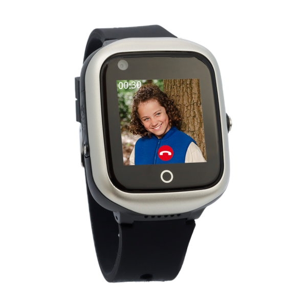 Connect NEO GPS telefoonhorloges voor kinderen zilver licht3